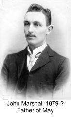John Marshall 1879-? Father of May